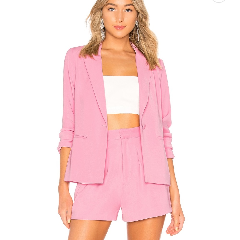 Lovers + Friends pink shorts